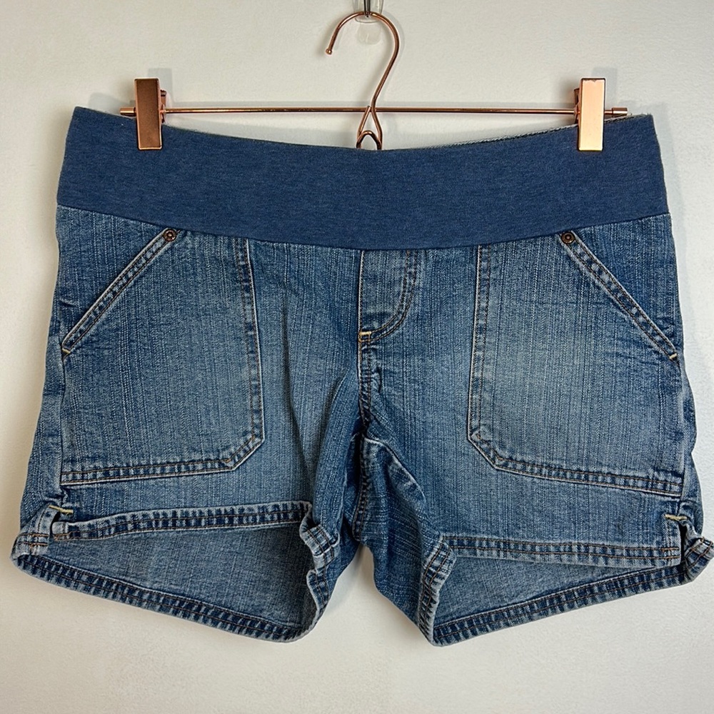 Old Navy Maternity Jean Shorts Size Small